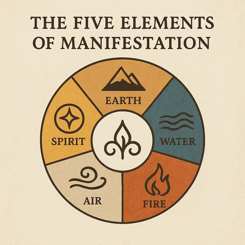 🌿 The 5 Elements of Manifestation